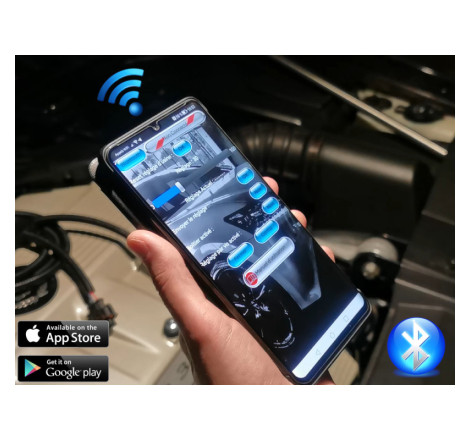  Caja de Potencia Evolussem Bluetooth Peugeot .  HDI Hp 3Hp 8Nm